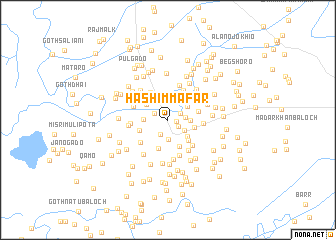 map of Hāshim Māfar