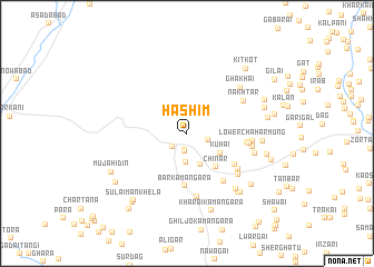 map of Hāshim