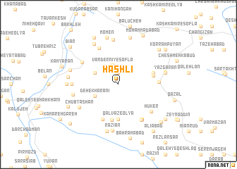 map of Hashlī