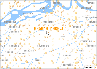 map of Hashmat Marāli