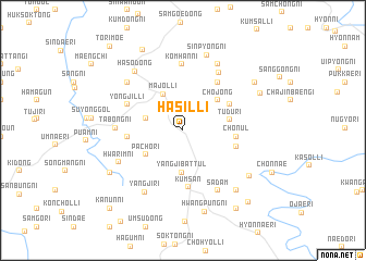 map of Hasil-li