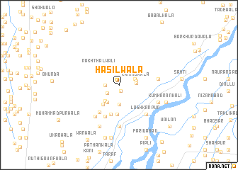 map of Hāsilwāla