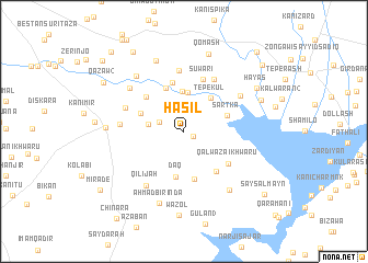 map of Ḩāsil