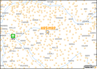 map of Hasimār