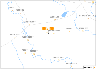 map of Hasima