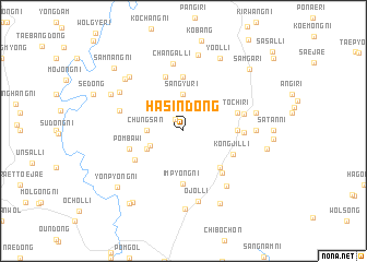 map of Hasin-dong