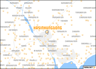 map of Hasinhŭng-dong