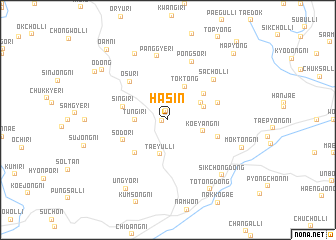 map of Hasin