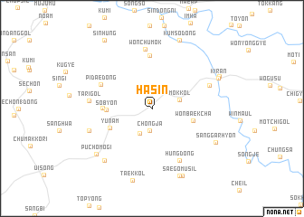 map of Hasin