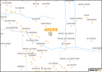 map of Hasira