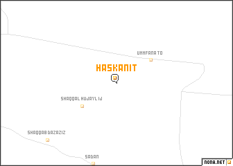 map of Haskanit