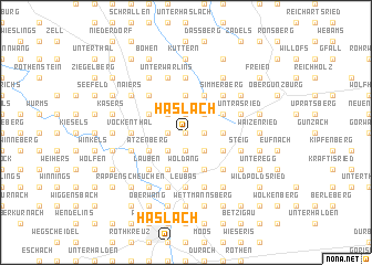 map of Haslach