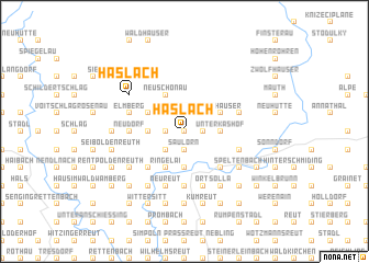 map of Haslach