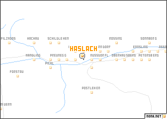 map of Haslach