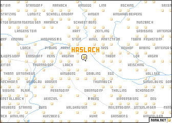 map of Haslach