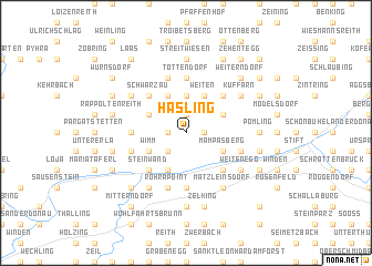 map of Hasling