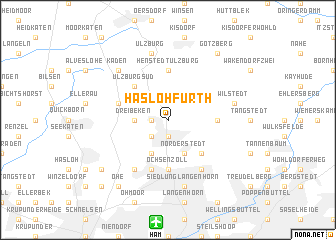 map of Haslohfurth