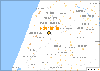 map of Hasnaoua