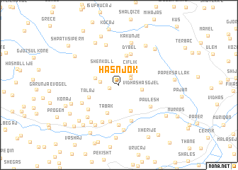 map of Hasnjok