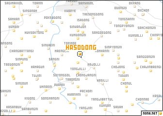 map of Haso-dong