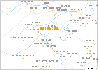 map of Haso-dong