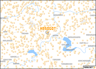 map of Hasogot