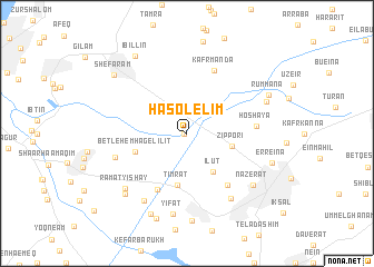 map of HaSolelim