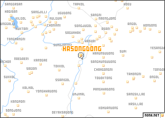 map of Hasong-dong