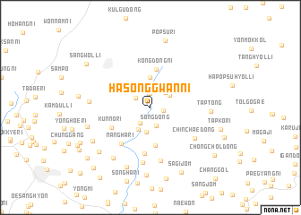 map of Hasonggwan-ni