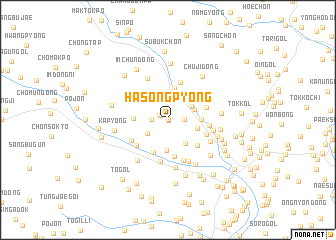 map of Hasongp\