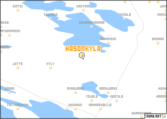 map of Hasonkylä