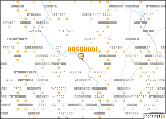 map of Hasowudi