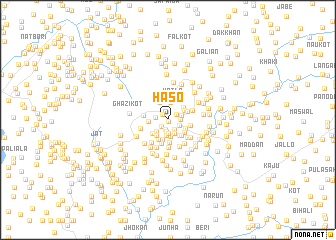 map of Hāso