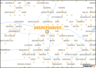 map of Haspershoven