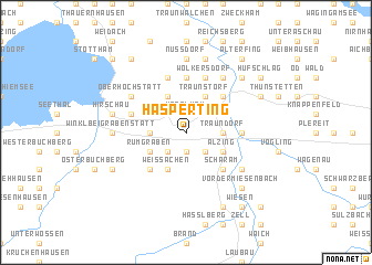 map of Hasperting