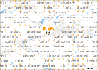 map of Haspe