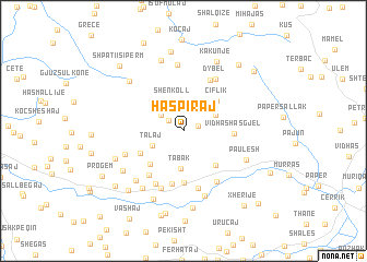 map of Haspiraj