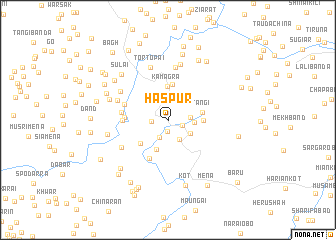 map of Haspur