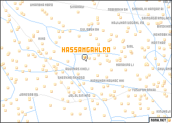 map of Hassām Gahlro