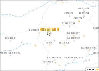 map of Hassasna