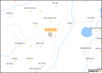 map of Hassa