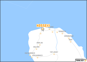 map of Hasseki
