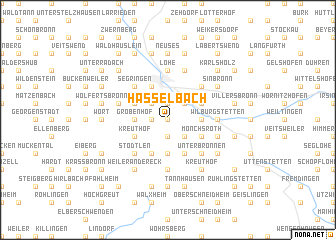 map of Hasselbach