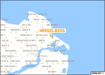 map of Hasselberg