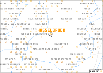 map of Hasselbrock