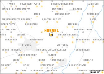 map of Hassel