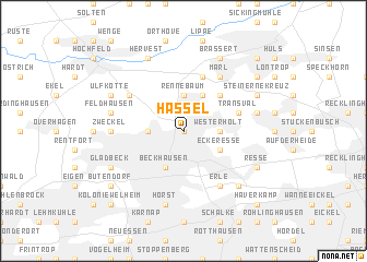 map of Hassel