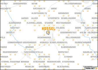 map of Hassel