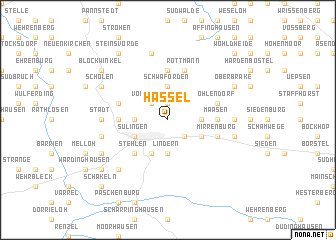 map of Hassel