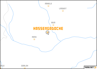 map of Hassem Gadoche